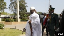  Yahya Jammeh, Abuja, Nigeria, le 16 décembre 2015. (REUTERS/Afolabi Sotunde )2015.