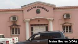 Sala de audiências da PGR em Malanje, Angola