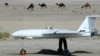 In this photo released by the Iranian army on Oct. 3, 2023, a drone is seen during the air force's nationwide drone drill centered in northern Semnan province, Iran. (Iranian Army via AP)