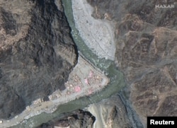 資料照：Maxar WorldView-3衛星圖像顯示的中印邊境拉達克地區的現狀。（2020年6月22日）