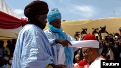 ARCHIVES-Intronisation d'un traditionnel à Zaria, l'Etat de Kaduna.