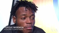 Popole Misenga, judoka congolais, concours pour l'équipe des réfugiés (vidéo)