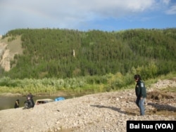 位於西伯利亞東北部的雅庫特地區風光。俄羅斯向中國出口的天然氣主要來自這一地區。(美國之音白樺拍攝)