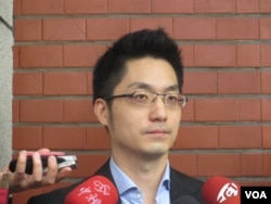 台灣在野黨國民黨立委蔣萬安(美國之音張永泰拍攝)