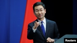 中國外交部發言人耿爽。