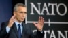 NATO Secretary-General Jens Stoltenberg speaks during a media conference at NATO headquarters in Brussels, Nov. 7, 2017. 