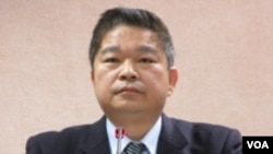 在野黨民進黨立委蔡煌琅(美國之音張永泰拍攝)