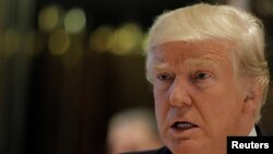 FILE PHOTO: Rais wa zamani Donald Trump 