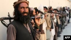 Les talibans en Afghanistan.