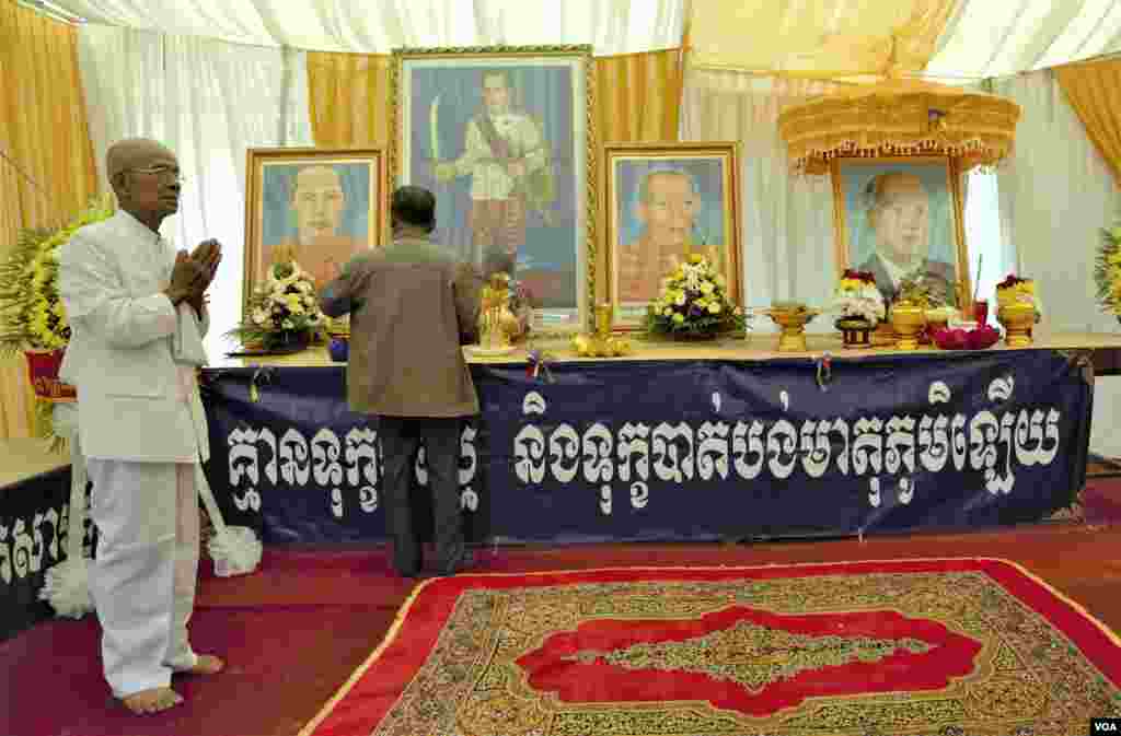 ពិធីរំឭកខួប៧០ឆ្នាំនៃការបាត់បង់ទឹកដីកម្ពុជាក្រោម ដែលធ្វើឡើងនៅខណ្ឌសែនសុខ រាជធានីភ្នំពេញ កាលពីថ្ងៃទី៤ ខែមិថុនា ឆ្នាំ២០១៩។ (អូន ឆេងប៉រ/VOA)