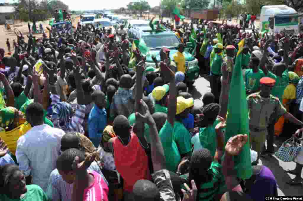 Mgombea mwenza wa CCM awasili Arusha