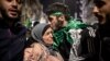 Un prisonnier palestinien après sa libération par Israël suite à l'accord conclu avec le Hamas.