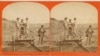 Some of the Chinese railroad workers for the Central Pacific Railroad. An event that took place 150 years ago, a strike by the Chinese workers, has become a part of American history still studied by academics today. 
