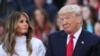 Melania and Donald Trump 