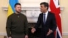 Архівне фото. Президент України Володимир Зеленський та прем'єр Великої Британії Ріші Сунак, Лондон, 8 лютого 2023. Dan Kitwood/Pool via REUTERS