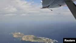 中日兩國有爭議島嶼附近海域(資料圖片)
