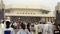 L'Assemblée nationale, siège du parlement tchadien, à N'Djamena, au Tchad, le 1er mai 2006.