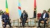 Sassou, Lourenço et Kabila appellent au calme avant les élections en RDC