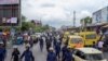 Manifestation contre la loi électorale à Kinshasa, 12 blessés