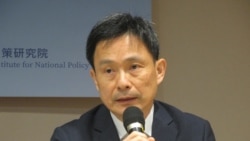 台灣國防大學中共軍事事務研究所所長馬振坤(美國之音張永泰拍攝)