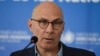 ARCHIVO - Volker Turk, Alto Comisionado de Naciones Unidas para los Derechos Humanos, habla a la prensa en la Ciudad de Guatemala, el 19 de julio de 2024.