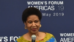 Phumzile Mlambo-Ngcuka, directrice d'ONU Femmes, lors de la cérémonie d’ouverture du Women’s Forum Americas à Mexico, le 30 mai 2019. (AFP)