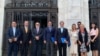 Una comitiva de empresarios industriales del Triángulo Norte de Centroamérica mantuvo en Washington DC reuniones con funcionarios de la Administración Biden, el Congreso y organismos multilaterales. [Foto cortesía]