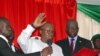 Umaro Sissoco Embalo prête serment à Bissau le 27 février 2020.