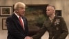 周六夜现场（SNL）节目上主持人揶揄川普