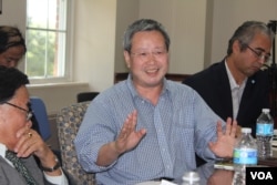 加圖研究所研究員夏業良(美國之音方冰拍攝)