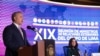 Presidente Iván Duque Márquez, durante la XIX Reunión de Ministros de Relaciones Exteriores del Grupo de Lima, desde el Palacios San Carlos, en Bogotá. [Foto: Presidencia Colombia]