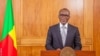 Patrice Talon, lors de son discours à l'occasion des 60 ans d'indépendance, à Cotonou, Bénin, le 31 juillet 2020. (VOA/Ginette Fleure Adandé)