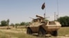 FILE - A military vehicle patrols in the Babaji area of Lashkar Gah Helmand province, Afghanistan, May 8, 2016. Afghan National Security and Defense Forces (ANDSF) entered Nawa district in southern Helmand province early Monday.