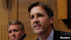 美國參議院情報委員會成員、共和黨人本·薩斯(Ben Sasse) （路透社資料圖）