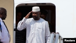 Le chef de la junte malienne Assimi Goïta lors d'un voyage en Chine.