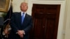 FILE - President Donald Trump listens in the Roosevelt Room of the White House in Washington, Aug. 2, 2017.