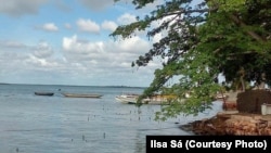 La ville côtière de Cacheu, Guinée-Bissau, le 9 juillet 2016.