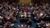FILE - Britain's House of Lords is seen in session, in London, Sept. 5, 2016. Lawmakers want to know whether there was any British government involvement in or knowledge of the intelligence allegations against U.S. President-elect Donald Trump.