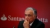 António Vieira Monteiro, CEO do Santander Totta, em Lisboa, 2 de Maio de 2016