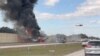 Search for Answers Begins After Jet Crashes on Florida Highway