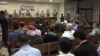 约旦军事法庭开庭宣判一名约旦士兵被控枪杀三名美军教官案件。（2017年7月17日）