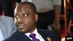 Le président de l'Assemblée nationale de Côte d'Ivoire Guillaume Soro à Abidjan, 3 novembre 2015.