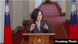 台灣總統蔡英文(台灣總統府提供)