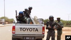 Des gendarmes à Ouagadougou