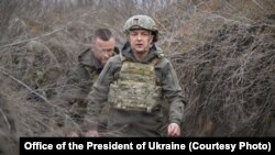 Робоча поїздка Президента України на Донбас, 8 квітня 2021 року, Офіс президента України