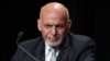 FILE - Afghanistan's President Ashraf Ghani speaks during a panel discussion at the Asia Society in New York City, Sept. 20, 2017.