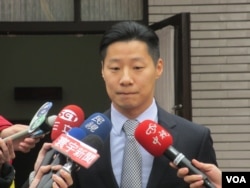 時代力量立委林昶佐（美國之音張永泰拍攝）