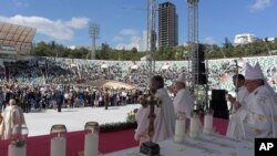 Папа римський Франциск у Тбілісі 