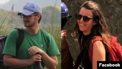 Les experts de l'ONU Zaida Catalan et Michael Sharp, disparus dans le Kasaï le 12 mars 2017 et retrouvé mort le 27 mars.
