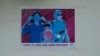  A COVID-19 poster on a wall in Da Nang, Vietnam. (High Bohane/VOA) 